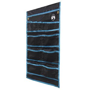vidaXL Aufbewahrungstasche Schwarz und Blau 63,5 x 40 cm Oxford