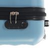 vidaXL Hartschalen-Trolley Blau ABS