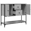vidaXL Sideboard Grau Sonoma 100x36x85 cm Holzwerkstoff