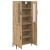 vidaXL Highboard Artisan-Eiche 69,5 x 34 x 180 cm Holzwerkstoff