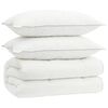 vidaXL Bettdecke und Kissen Set 3 stk. 200x200 cm 4 Jahreszeiten Wolle