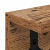 vidaXL Wandmontierter nachttisch Altholz 40 x 10,5 x 10,5 cm