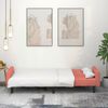 vidaXL Schlafsofa 2-Sitzer Rosa Samt
