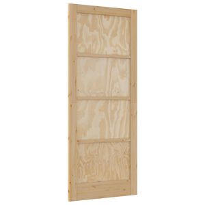 vidaXL Interior T&uuml;r 86 x 211 cm Sperrholz Natur