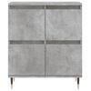 vidaXL Sideboard Betongrau 60x35x70 cm Holzwerkstoff