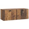 vidaXL Wandmontierter TV-Schrank Altholz 78,5 x 31 x 30 cm