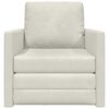 vidaXL Schlafsofa Creme 74 x 77 x 81 cm Samt