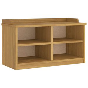 vidaXL Flurbank SANDNES 87x40x50 cm Massivholz Kiefer