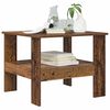 vidaXL Couchtisch Altholz 57 x 55 x 45 cm Holzwerkstoff