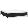vidaXL Bettgestell ohne Matratze Schwarz 160x200 cm Samt