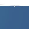 vidaXL Senkrechtmarkise Blau 180x1200 cm Oxford-Gewebe