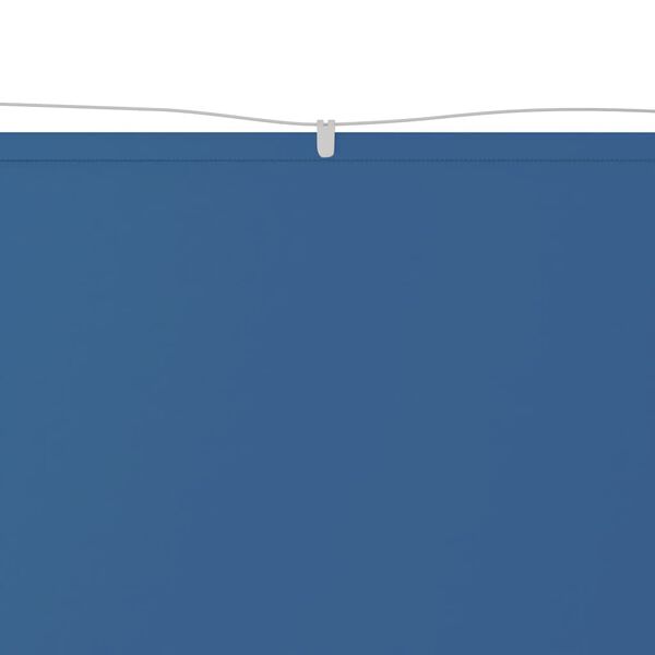 vidaXL Senkrechtmarkise Blau 180x1200 cm Oxford-Gewebe