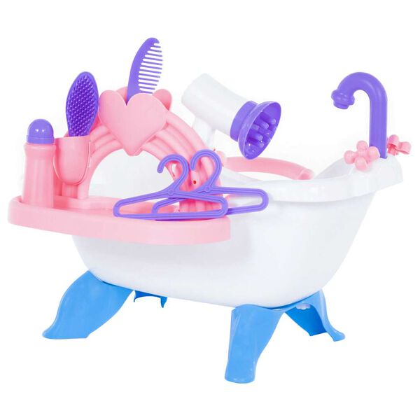 Polesie Wader 7-tlg. Puppenbadewanne Set 83x53x41,5 cm Polypropylen
