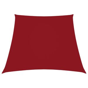 vidaXL Sonnensegel Oxford-Gewebe Trapezf&ouml;rmig 2/4x3 m Rot