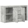 vidaXL Sideboard Beton Grau 120 x 36 x 69 cm Holzwerkstoff