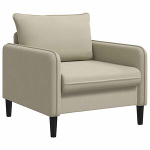 vidaXL XL Sessel Sand Samt