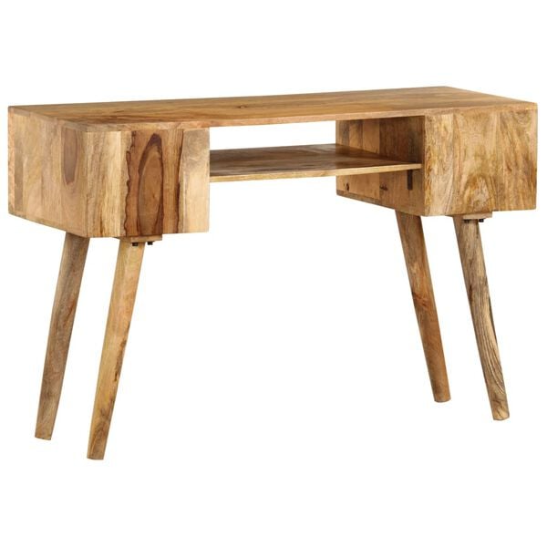 vidaXL Schreibtisch Massivholz Mango 115&times;47&times;76 cm