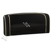 vidaXL Hundesofa Klappbar Schwarz 76x71x30 cm Leinen Waschbares Kissen