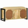 vidaXL Bankschrank Braun 100 x 35 x 50 cm Massivholz Mango