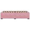vidaXL Bettgestell Rosa 90x200 cm Samt