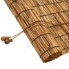 vidaXL Rollo Braun 100 x 220 cm Schilf