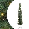 vidaXL Künstlicher Weihnachtsbaum mit 300 LEDs mit Ständer Grün 300 cm
