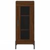 vidaXL Sideboard Braun Eichen-Optik 34,5x34x90 cm Holzwerkstoff