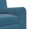 vidaXL Schlafsofa Blau 98 x 71 x 83 cm Samt