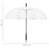 vidaXL Regenschirm Transparent 100 cm