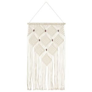 vidaXL Makramee Wandbehang 40x80 cm Baumwolle