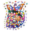 UNIDRAGON 297-tlg. Holzpuzzle Fairy Bird King Size 30x39 cm
