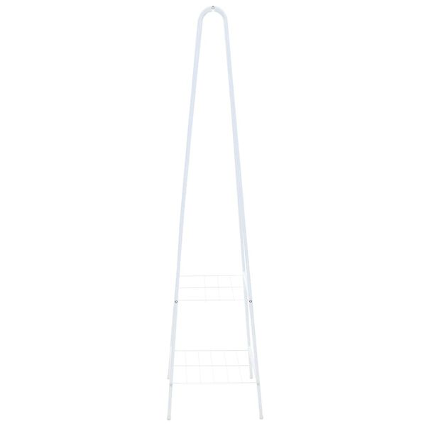 vidaXL Kleiderst&auml;nder 59 x 35 x 150 cm Wei&szlig;