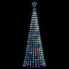 vidaXL LED Weihnachtsbaum 475 LEDs Mehrfarbig 247 cm