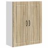 vidaXL K&uuml;chenschrank Sonoma-Eiche 80 x 31 x 100 cm Holzwerkstoff