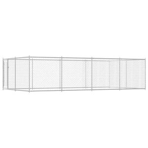 vidaXL Outdoor-Hundezwinger 7,6x3,8x1,9 m