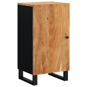 vidaXL Sideboard mit T&uuml;r 40x31x75 cm Massivholz Akazie