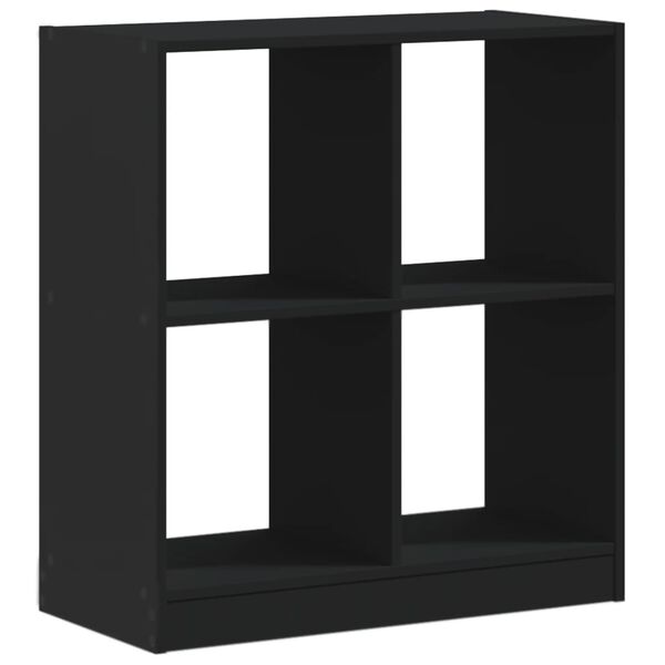 vidaXL Bücherregal Schwarz 68,5x32x75 cm Holzwerkstoff