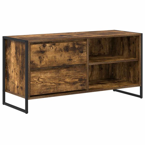 vidaXL TV-Schr&auml;nk Raucharbe 100 x 36 x 49,5 cm Holzwerkstoff