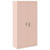 vidaXL Aufbewahrungsschrank Rosa 90 x 40 x 180 cm Stahl