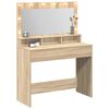 vidaXL Schminktisch Sonoma-Eiche 100 x 41 x 135 cm Holzwerkstoff