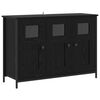vidaXL Sideboard Schwarze Eiche 100 x 35 x 70 cm Holzwerkstoff