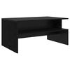 vidaXL Couchtisch Schwarz Eichen-Optik 90 x 55 x 42,5 cm Holzwerkstoff