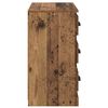 vidaXL Sideboards 2 pcs Altholz 70 x 35,5 x 67,5 cm Holzwerkstoff