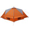 vidaXL Teepee Zelt mit Dach Grau und Orange 490 x 410 x 210 cm