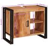 vidaXL Waschbeckenunterschrank Braun 71 x 33 x 58 cm Massivholz Akazie