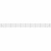 vidaXL Maschendrahtzaun mit Bodenflansch Anthrazit 1,4x25 m