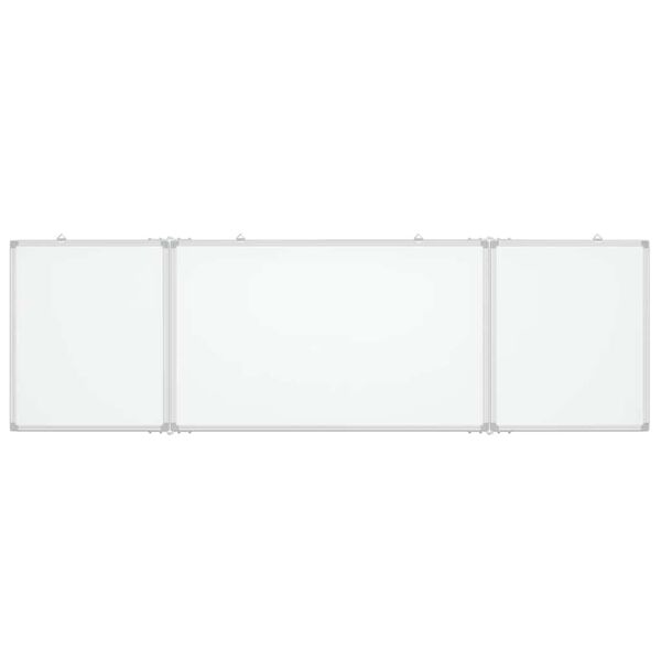 vidaXL Magnetisches Whiteboard Klappbar 160x60x1,7 cm Aluminium