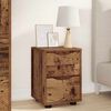 vidaXL Nachttisch Altholz 30,5 x 30 x 43 cm Holzwerkstoff