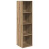 vidaXL TV-Schrank Set Wandmontiert 2 pcs Artisan-Eiche Holzwerkstoff