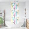 vidaXL Duschrollo mit Kassette 80x240 cm Stoffbreite 76 cm
